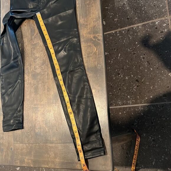 Zara faux leather black pants XS - Picture 8 of 9